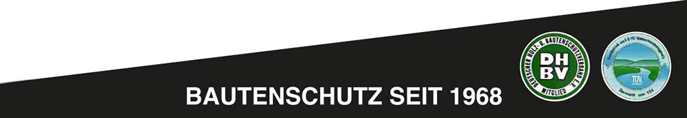Bautenschutz seit 1968